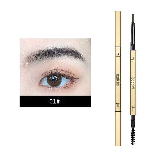 Dual-Ended Waterproof Eyebrow Pencil
