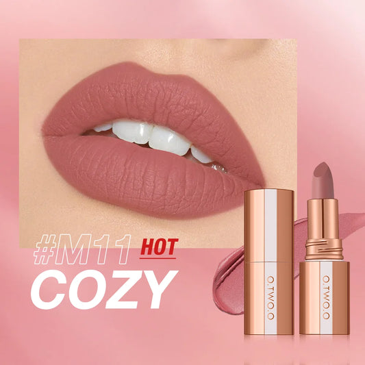 Velvety Matte Lipstick – Long-Lasting & Waterproof Comfort