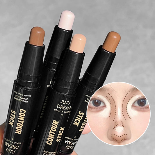 JUJU Dream Dual-Ended Contour & Highlight Stick – 3D Face Sculpting